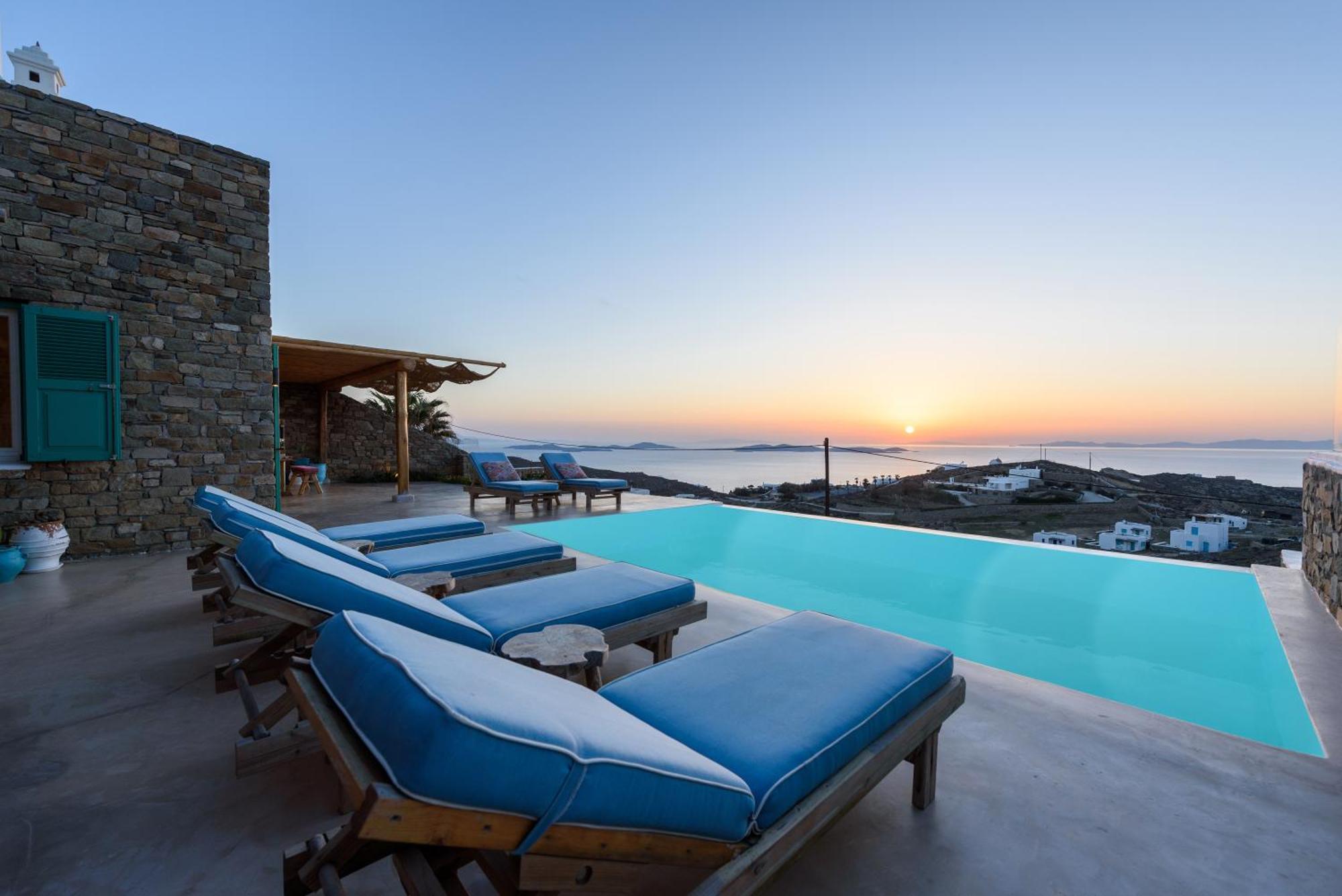 Villa Joy - Sunset Sea View Villa Mykonos Town Exterior foto