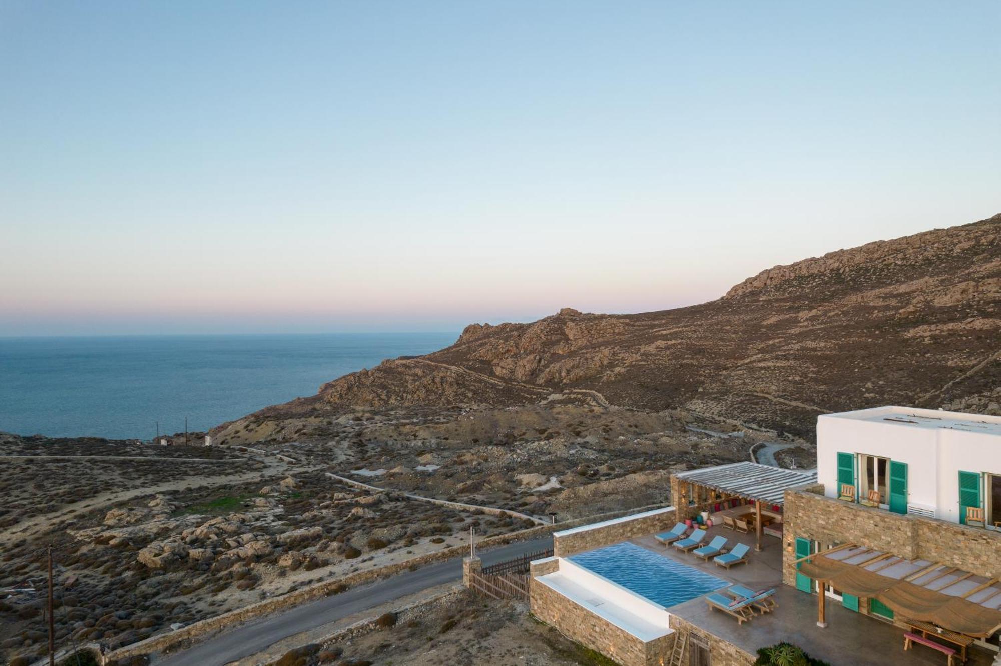 Villa Joy - Sunset Sea View Villa Mykonos Town Exterior foto